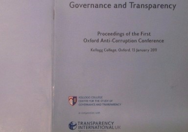 Oxford University conference proceedings written and designed by Ben Yudkin